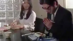 Cheating Young Wife Seduced as Husband Watch(es) Powerless