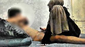 Malay Hijab Stepsister VS Big Cock Desi Stepbrother