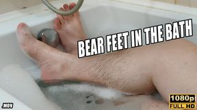 KingMarti: Bear Feet In The Bath - Full HD 1080p - MOV