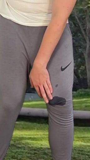 Iconic moment from &quot;Publuc cum in grey sweatpants&quot;