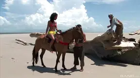 Druuna Diva Ignites Wild Exotic Threesome in Deserted Place Heat