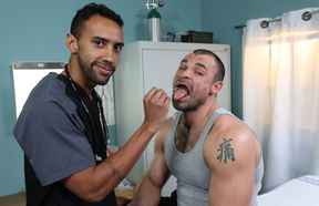 Strong bareback anal in the hospital for Jay Alexander & Jaxx Thanatos