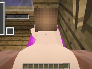 Fudendo a Buceta Melada da Jenny do Minecraft Mod porno de todas as Garotas Parte 1