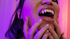 The Vampire's Sharp Teeth and Long Nails - Sensual Vore (720)