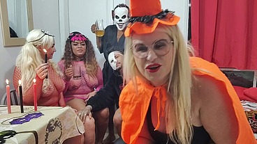 ESPECIAL DE HALLOWEEN SEXY ASSUSTADOR sejam bem vindos ao inferno orgia surubas um gang bang melhor festa do Brasil só vem