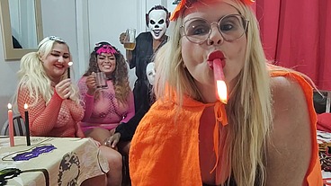 ESPECIAL DE HALLOWEEN SEXY ASSUSTADOR sejam bem vindos ao inferno orgia surubas um gang bang melhor festa do Brasil só vem