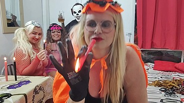 ESPECIAL DE HALLOWEEN SEXY ASSUSTADOR sejam bem vindos ao inferno orgia surubas um gang bang melhor festa do Brasil só vem