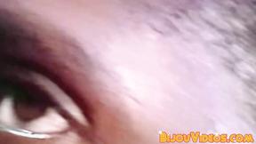 Vintage ebony studs cum hard after bareback pounding