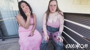 Smoking Session Ash and Spit Tray with Kim Chi and Your Highness