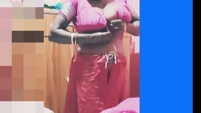 Changing saree