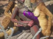 Dragon Futa Gets Filled by Cat Girl Futa