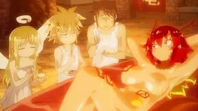 Interspecies reviewers 4 - The crew eats food off a fiery salamander