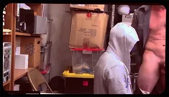 Muscular Guard and Young Thieves Intense Session premium videos