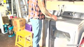 ChristianWilde The Handyman Shows Up And Uses Your Holes For Free
