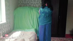 Shemale Self Ass Spanking White Body Big Butt Booty