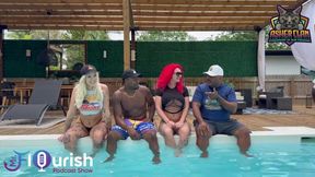 Mrflourish Podcast with Guest Roxi Keogh, Gigi Patsy and Datjguy in Florida