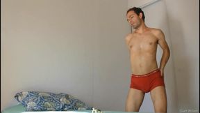 Fucking and swallowing the shrunken guy from the club