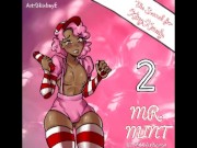 You and Mr. Mint have some fun with a double dildo