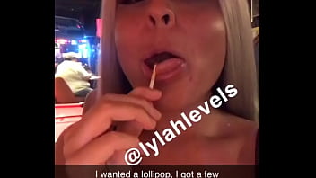 LylahLevels favorite thing to do is suck