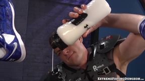 Brian Bonds gets his hole punished by Blue Baileys relentless fisting