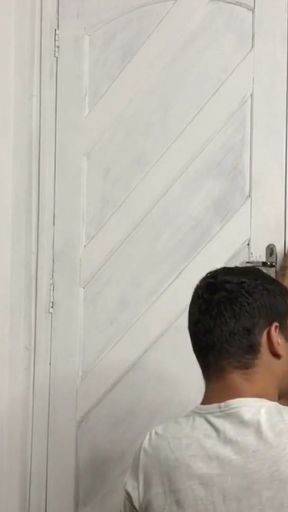 I called my friend to go home and I fell head over heels on his dick   Clip 1