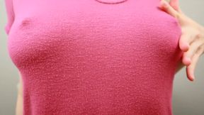 T-Shirt Nipple Tease