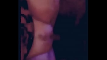 Pregnant wife cums on strangers cock