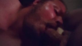 Sweaty Post-workout Overstimulation and Blowjob!! Ftm Mtf Trans Couple