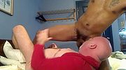 ROOMMATES CANT RESIST! - Kennie Jai works out in front of roommate and gets naked Part Two