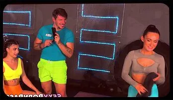 Lexi Dona & Elena Spano Threesome: Euro Babes Get Down in the Gym Clear video