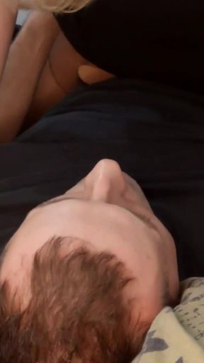 Must-see moment from &quot;Wife comes home after gangbang, Cuckold slave cleanup creampie&quot;