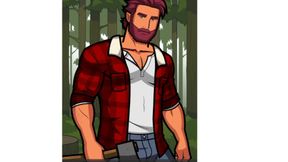 Your favorite lumberjack with massive huge cock.