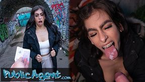 unleash the beast: colombian sensation showcasing her divine pubic s***s in a public setting