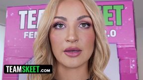 Hot Sex Robot Compilation - behind the scene with busty blonde Jazmin luv