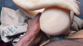 my Indian girlfriend got me hardcore sex dolls to assist my hard fuck still she comes back to America
