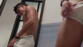Touching Myself in the Fitting Room Without Them Noticing