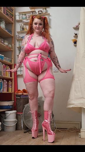 Mini Latex Bikini Makes Another Apperance