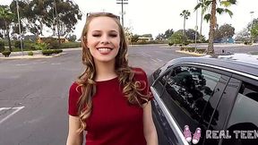 Jillian Janson gets pounded in public POV style