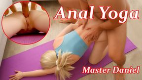 Yoga trainer master Daniel fucked a student in the anal