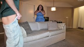Texas MILF Scared of Dick gets Pounded by BBC - Watch POV action!