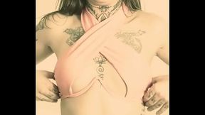 Pink underwire top / bikini sarafinalove93 had a hard time with under-wire top / bikini. Of course I volunteered to help. ...