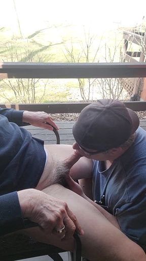 Spectacular moment from &quot;italian sausage for lunch on johnnys deck in sandusky ohio! #jimmmyflufferporn email&quot;