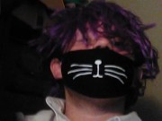 Femboy shows a surprise