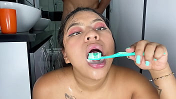 Cum brushing and piss drinking