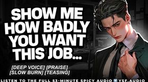 DOMINANT CEO PINS YOU DOWN AND TAKES YOU FOR HIMSELF