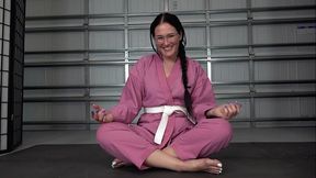 NATASSHA'S KARATE MEDITATION MASTURBATION