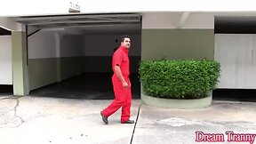 Cute Transsexual Babi Aydal Invites a Guy Up to Fuck Her