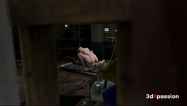 Futanari Taryn Dominates Her Personal Toy in Safe House