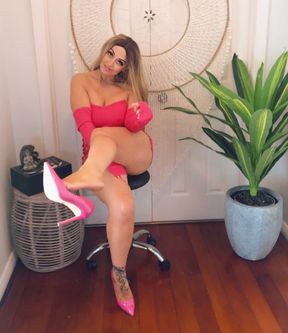 Back to grovel my foot bitch