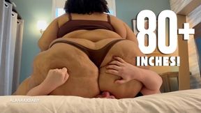 He Can't Handle My 80+ Inch Ass! [Floating View]